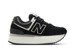 New Balance 574+ ‘Black White’ WL574ZAB