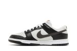 Nike Dunk Low ‘Grey Black Orange Mini Swoosh’ FN7808-001